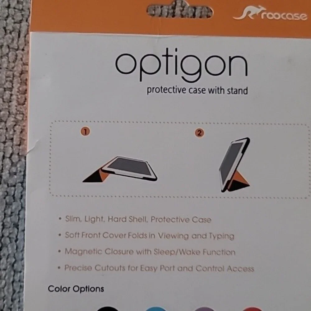 Amazon Kindle Fire HD 7 Optigon Protective Case with Stand Teal Blue
